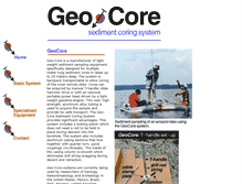 Tablet Screenshot of geo-core.com